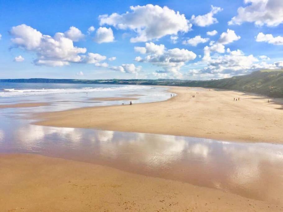 Tidesreach Filey, Sleeps 13, Close To Beach Exterior foto